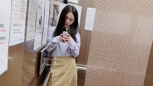 foto instagram Mina eks-AOA