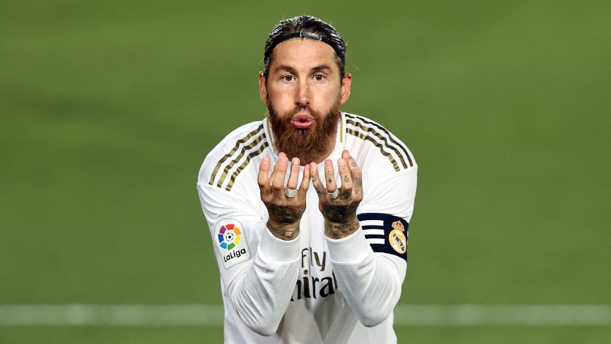 7 statistik mantap yang ditorehkan Sergio Ramos. (Foto: Getty Images/Angel Martinez)