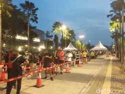 Jam Terakhir Masuk, Muncul Antrean di Gerbang GBK