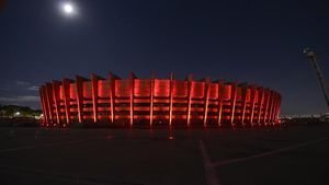 Kota Belo Horizonte di Brasil Mendadak Memerah, Ada Apa?