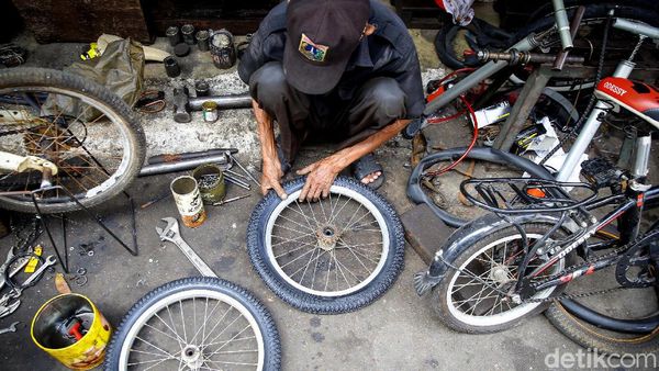 Omzet Bengkel Sepeda Masih Meroket Lho