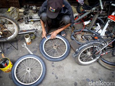 Omzet Bengkel Sepeda Masih Meroket Lho