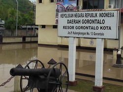 Polres Gorontalo Kota Kebanjiran, 31 Tahanan Dipindahkan