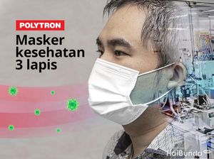 Polytron Bikin Masker Tiga Lapis, Apa Keunggulannya?