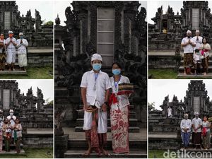 Semangat Umat Hindu Beribadah di Hari Raya Saraswati