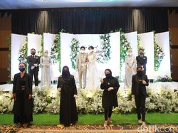 Simulasi Resepsi Pernikahan di Banyuwangi Digelar Selama Transisi New Normal