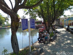 Hari Pertama Wisata di Mojokerto Dibuka, Banyak Pengunjung Tak Pakai Masker