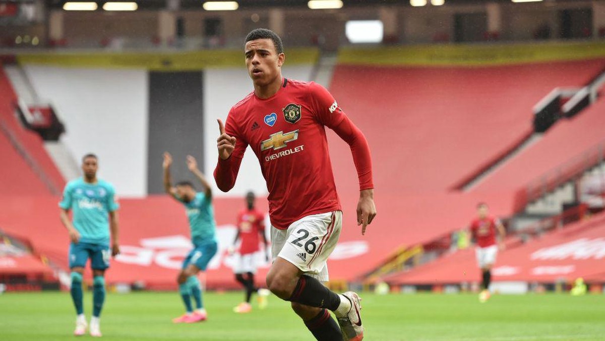 Mason Greenwood digadang-gadang sebagai calon penyerang andalan timnas Inggris di masa mendatang (Foto: Getty Images/Pool)