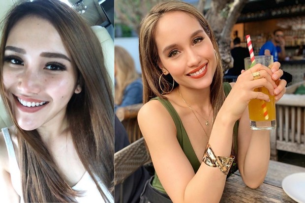 gaya Ayu Ting Ting yang mirip Cinta Laura