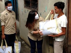 HUT BNI, Pegawai & Serikat Pekerja Bagikan 146 Ribu Paket Sembako