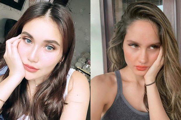 potret Ayu Ting Ting yang disebut mirip Cinta Laura