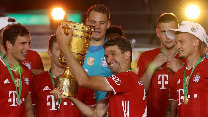 Kesedihan Mueller di Tengah Pesta Juara Bayern