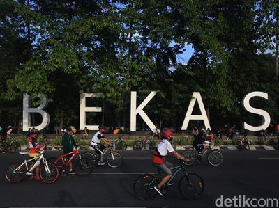 CFD Digelar Lagi, Pesepeda Ramai-ramai Gowes di Bekasi
