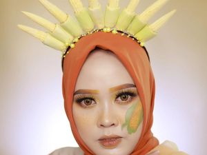 Konsep Makeup Unik Terinspirasi dari Terong, Telur dan Cabai Konsep Makeup Unik Terinspirasi dari Terong, Telur dan Cabai