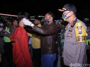 200 Warga Madiun Terjaring Razia Saat Berkerumun Tak Bermasker