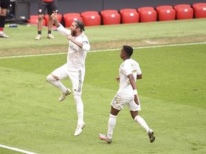 Gol Sergio Ramos di Liga Spanyol Sudah Tembus Dua Digit