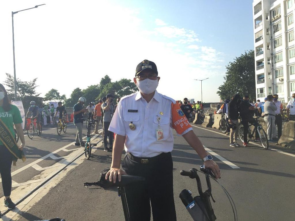 Walkot Jaksel: Kawasan Pesepeda JLNT Antasari Sebelum Covid Sepi, Sekarang Ramai Walkot Jaksel: Kawasan Pesepeda JLNT Antasari Sebelum Covid Sepi, Sekarang Ramai