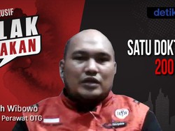 Blak-blakan Dokter Sugih, Rawat 200 Pasien OTG