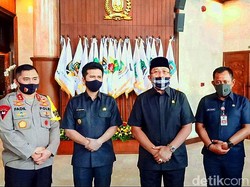 Forkopimda Jatim Bahas Perda untuk Payung Hukum Penanganan COVID-19