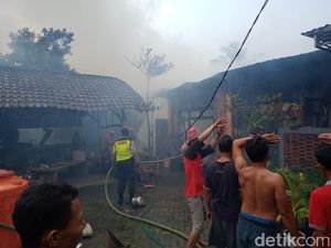 Gudang di Wisata Kampung Batok Kebakaran, Kerugian Ditaksir Rp 200 Juta