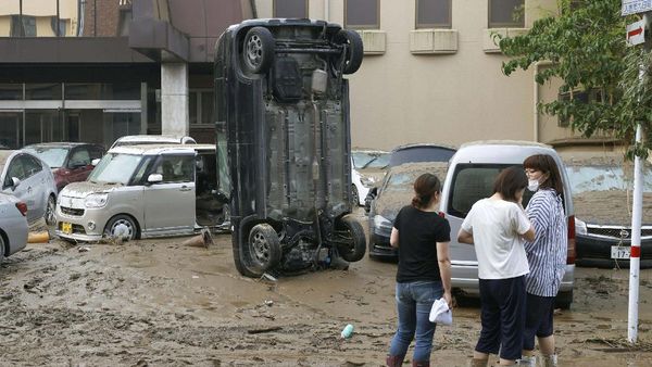 Kerusakan Akibat Banjir Jepang