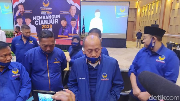 Ketua DPW NasDem Jabar Saan Mustofa Ketua DPW NasDem Jabar Saan Mustofa