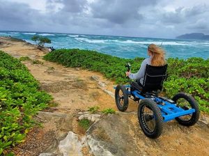 Begini Kursi Roda Off-Road untuk Penyandang Disabilitas