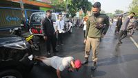 Tidak Pakai Masker, Push Up