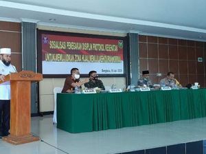 Wali Kota Bengkulu Minta Pelaku Usaha Disiplin Protokol Kesehatan