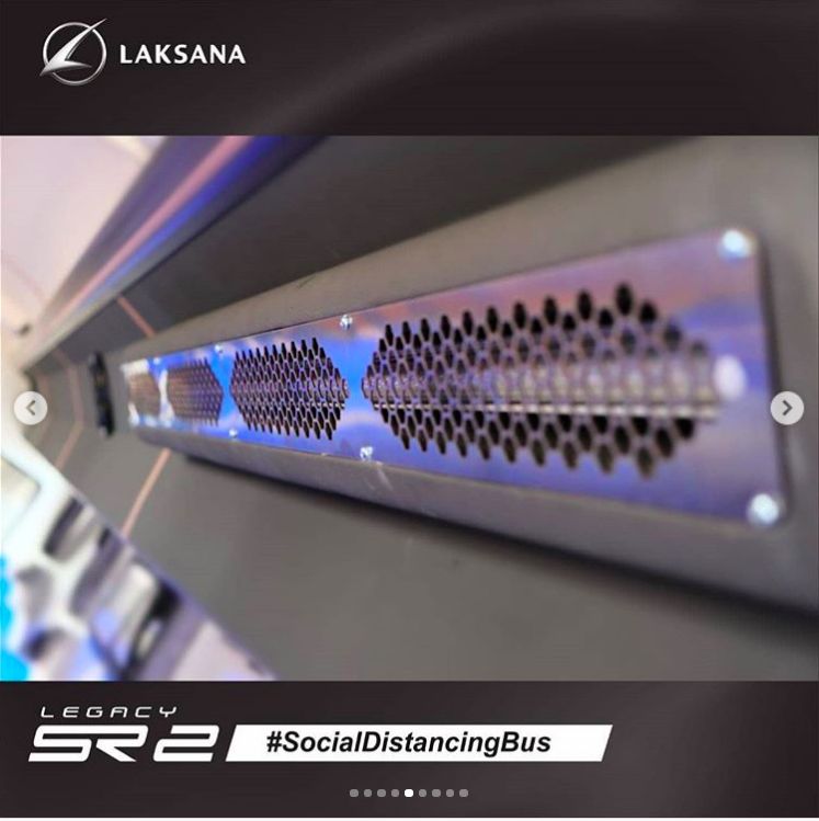 Physical Distancing di dalam bus