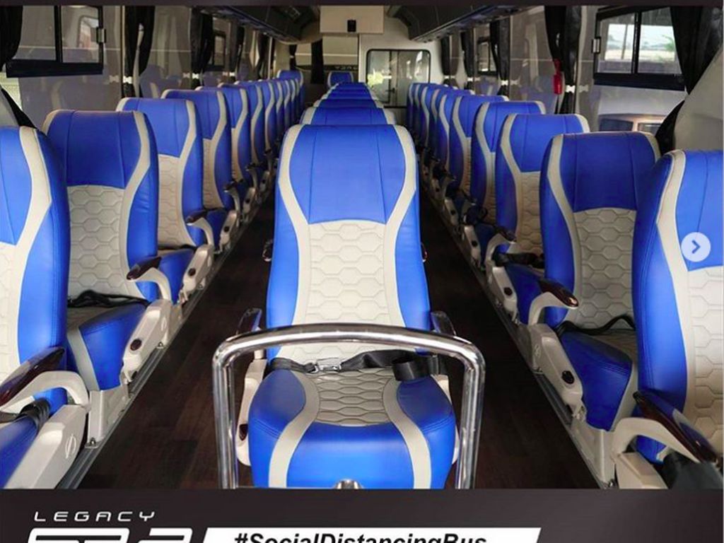 Bus Ala Physical Distancing Buatan Jawa Tengah Bus Ala Physical Distancing Buatan Jawa Tengah