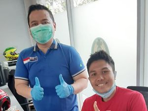 Pelti Gelar Rapid Test untuk Christopher Rungkat cs Pelti Gelar Rapid Test untuk Christopher Rungkat cs