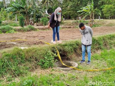 Ini Sumur Penemuan Mayat Perempuan di Kulon Progo