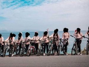 Goweser Perempuan di Aceh Berbaju Ketat Minta Maaf