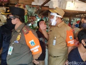 Awasi Pasar Minggu, ASN Ingatkan Protokol Kesehatan-Larangan Kantong Plastik