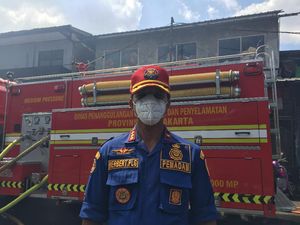 Tak Ada Korban Jiwa Dalam Kebakaran 40 Toko Di Manggarai Jaksel