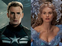 Pasangan Baru, Chris Evans dan Lily James Asyik-asyik di Taman
