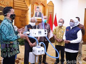 LIPI Sumbang Ventilator Canggih Bantu Penanganan COVID-19 di Jatim
