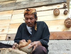 Perajin di Subang Ini Sulap Kelapa Kering Jadi Karya Seni Unik