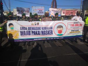 Tekan Penyebaran COVID-19 di Gresik, Sosialisasi Protokol Kesehatan Digencarkan