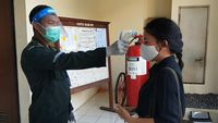 Potret Penerapan Protokol Kesehatan di UTBK UI