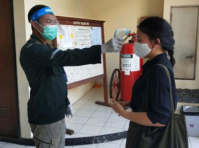 Potret Penerapan Protokol Kesehatan di UTBK UI