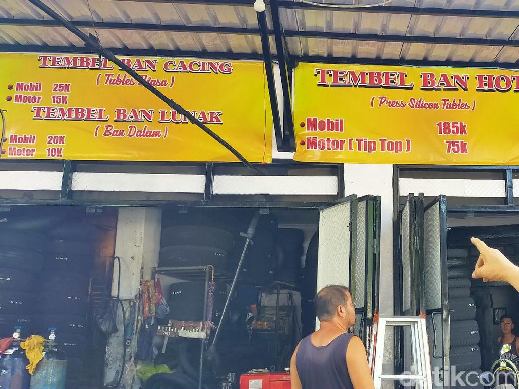 Meski Telah Ganti Nama, Bengkel Tambal Ban Rp 600 Ribu Masih Sepi Meski Telah Ganti Nama, Bengkel Tambal Ban Rp 600 Ribu Masih Sepi