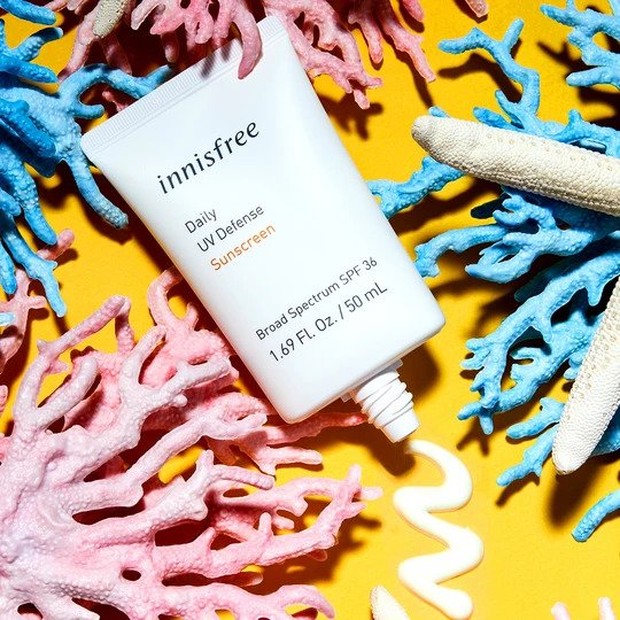 Tahap 5: Sunscreen/us.innisfree.com Sunscreen dari Innisfree