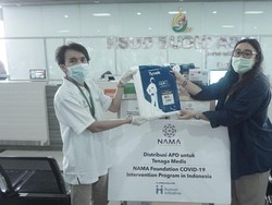 Human Initiative & NAMA Foundation Serahkan 4000 APD ke 5 RS