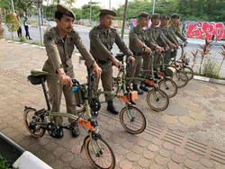 Kasatpol PP soal Anggota Viral Pose Pakai Brompton: Diperintah Eks Pj Walkot