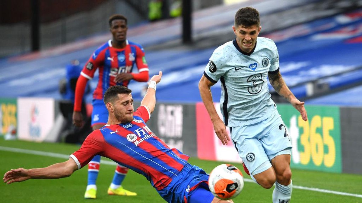 Chelsea menangi laga sulit kontra Crystal Palace dengan skor tipis 3-2. (Foto: 2020 Pool/Pool)