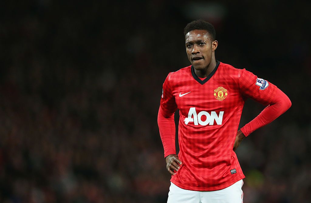 WATFORD, ENGLAND - JULY 07: Danny Welbeck of Watford scores his team's second goal during the Premier League match between Watford FC and Norwich City at Vicarage Road on July 07, 2020 in Watford, England. Football Stadiums around Europe remain empty due to the Coronavirus Pandemic as Government social distancing laws prohibit fans inside venues resulting in all fixtures being played behind closed doors. (Photo by Matt Dunham/Pool via Getty Images)