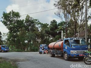 Sebulan Tak Turun Hujan, Peternak di Puncak Merapi Mulai Beli Air Sebulan Tak Turun Hujan, Peternak di Puncak Merapi Mulai Beli Air