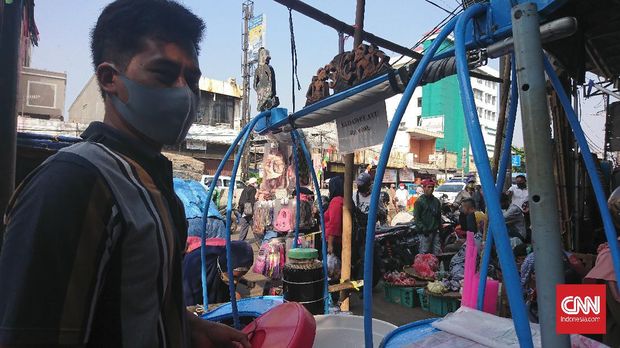 Muhammad Fajar, pedagang es dawet di pasar minggu